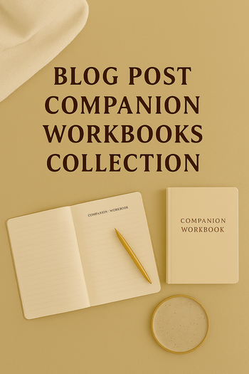 Blog Post Companion Workbooks