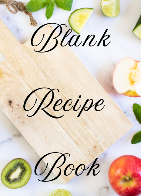 Blank Recipe Book