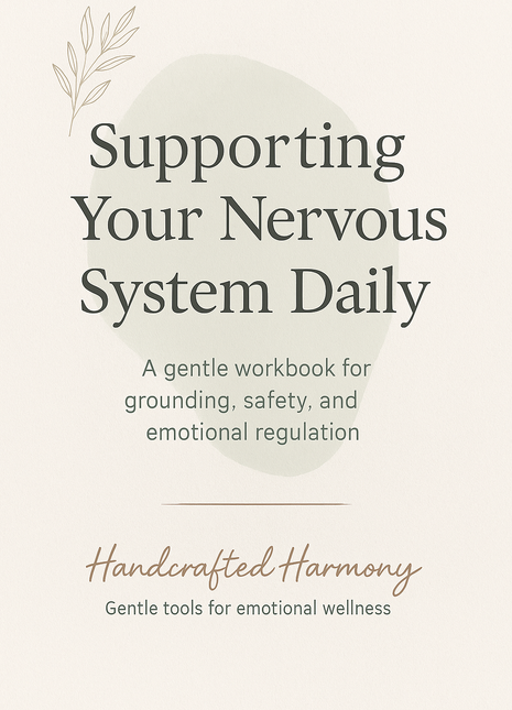 Nervous System Support Workbook | Grounding, Breathwork, Emotional Regulation
