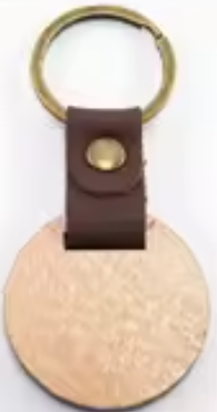 Personalised Wooden Keyring
