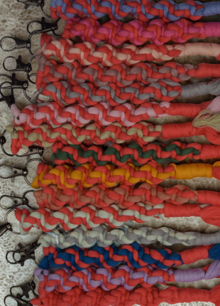 Cloud 9 Luxe Macramé Wristlets & Keyrings – Handcrafted with Premium Fibre | Limited‑Edition Colours | Twist, Standard & Wristlet Styles